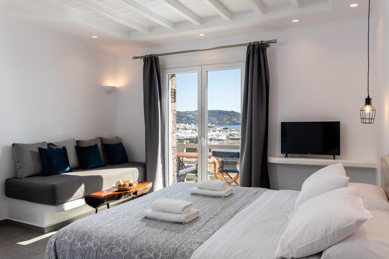 Magic View Suites Mykonos Mykonos Town ภายนอก รูปภาพ