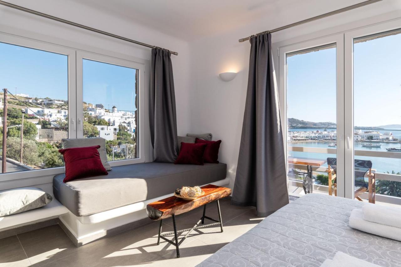 Magic View Suites Mykonos Mykonos Town ภายนอก รูปภาพ